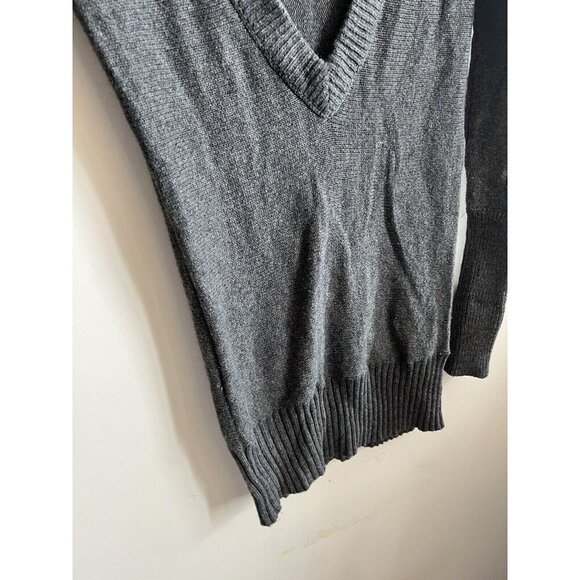 Vintage HOLLISTER Cotton-Nylon-Rabbit Hair V-neck Vintage Sweater top XS - Picture 8 of 11